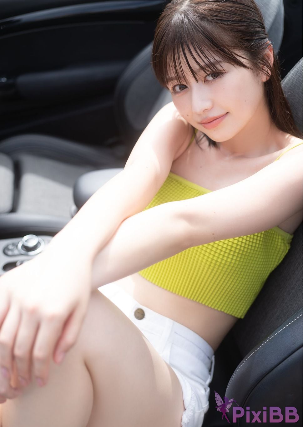 Japanese Idol Yuzuha Saeki Teak Leaf Digital Exclusive YJ PHOTO BOOK Waves theyre calling PixiBB (12)